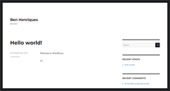 Desktop Screenshot of henriques.org